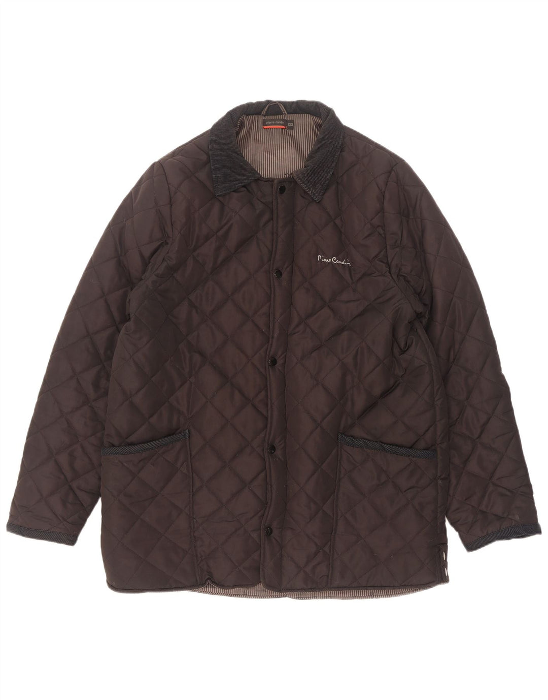 Pierre Cardin Ανδρικό καπιτονέ μπουφάν UK 44 2XL καφέ πολυεστέρας