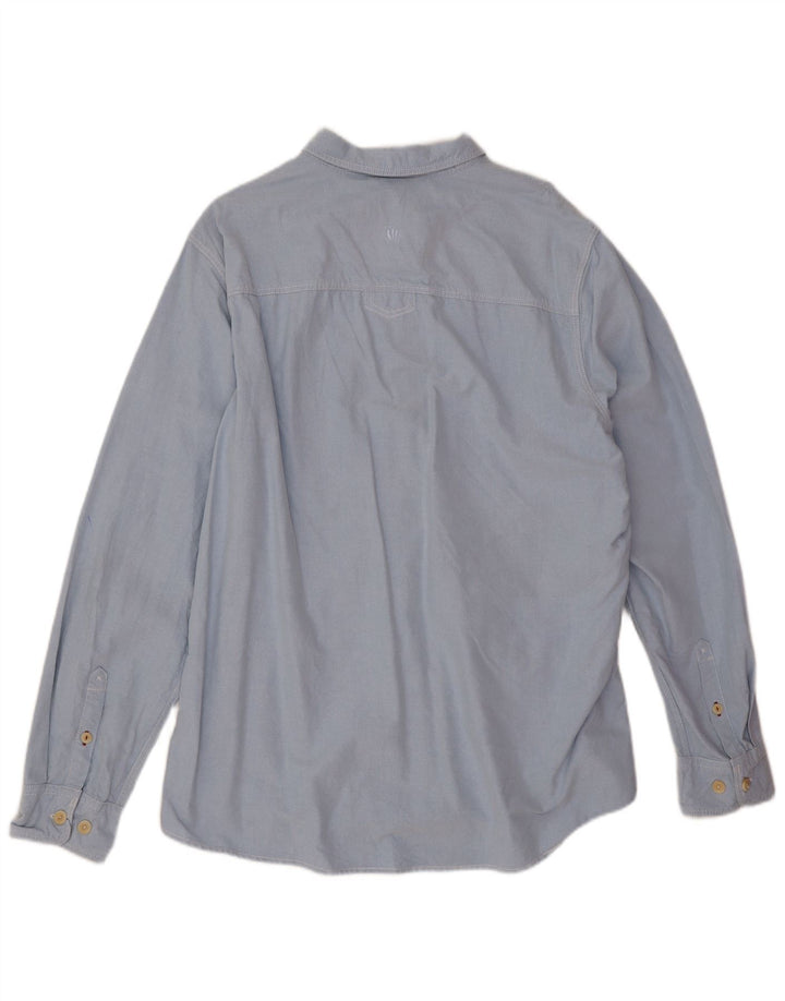 Ανδρικό πουκάμισο Fat Face XL Μπλε βαμβακερό