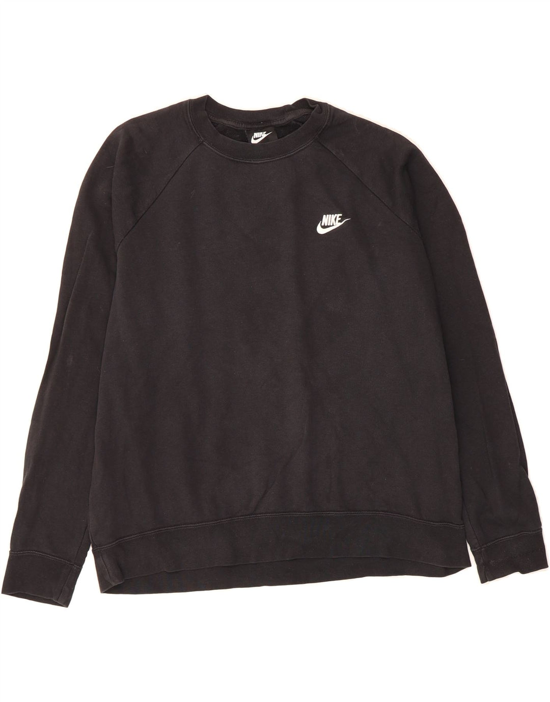 NIKE Womens Sweatshirt Jumper UK 18 XL Black Cotton Vintage Nike and Second-Hand Nike from Messina Hembry 