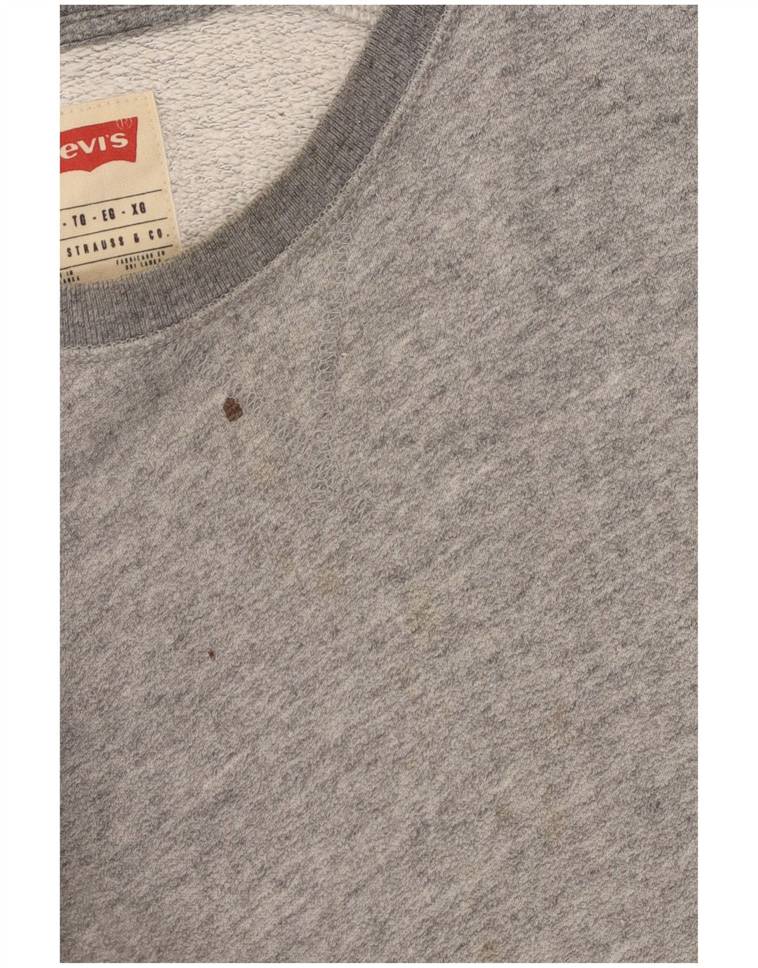 Ανδρικό φούτερ Levi's Jumper XL Γκρι βαμβακερό
