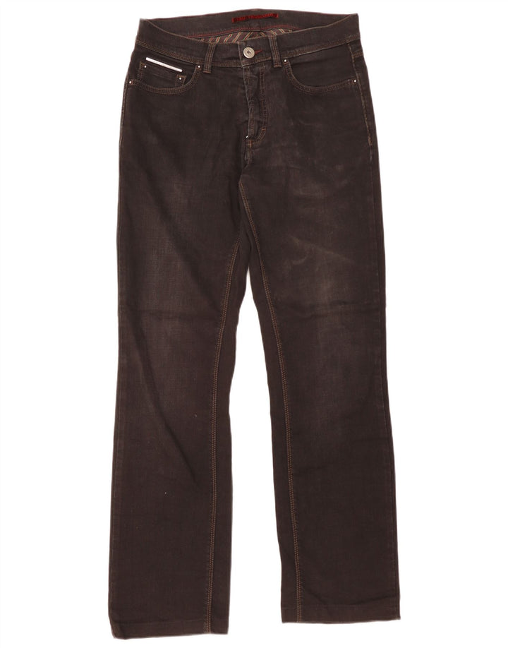 Ανδρικό τζιν Trussardi ίσιο W30 L31 Μαύρο