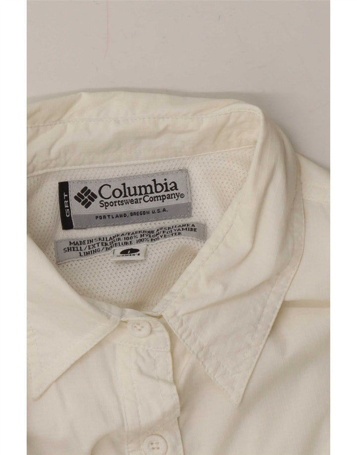 Γυναικείο πουκάμισο Columbia UK 16 Large White Nylon