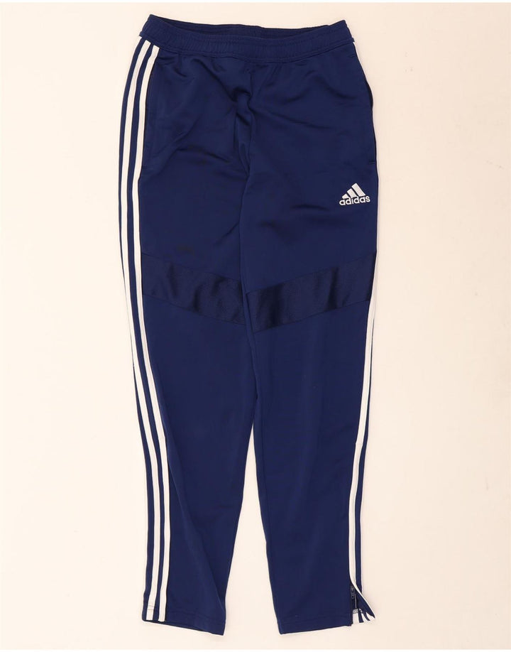Ανδρική αθλητική φόρμα Adidas Παντελόνι Μικρό Navy Blue Polyester