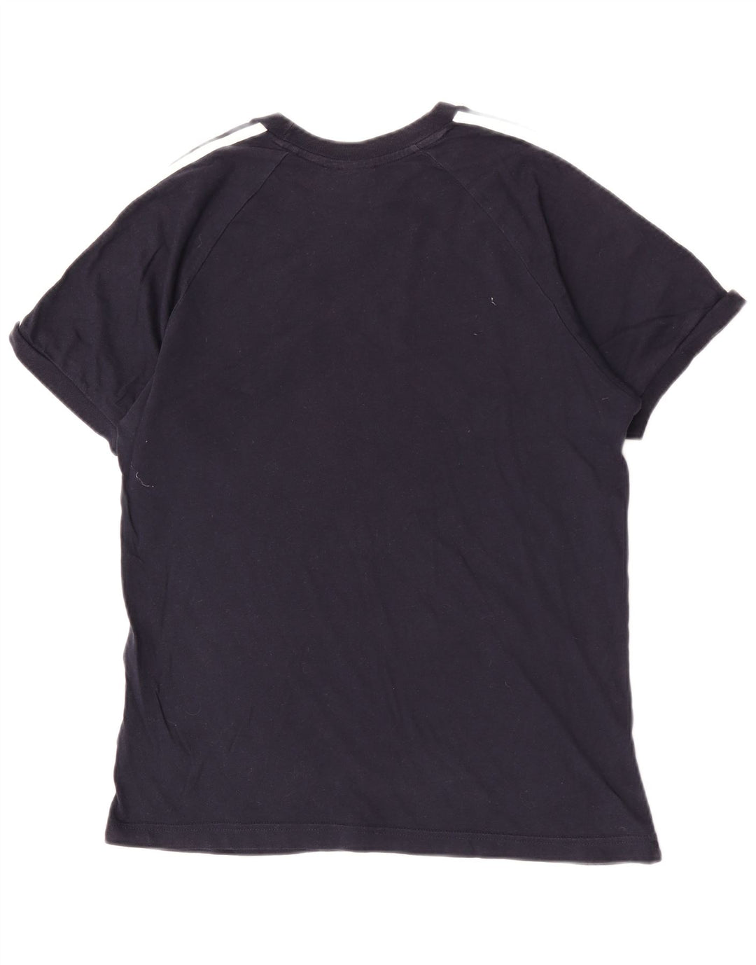 Ανδρικό κοντομάνικο T-Shirt Adidas, κανονικό, μεσαίο βαμβακερό μπλε ναυτικό