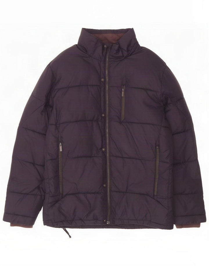 Joules Ανδρικό μπουφάν με επένδυση UK 40 Large Navy Blue Polyamide