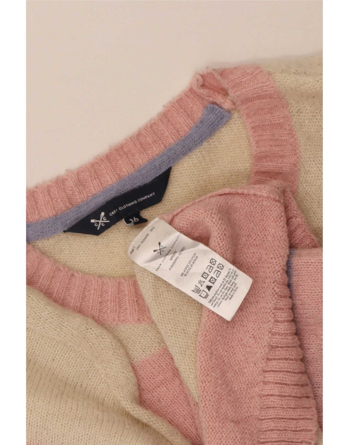 Crew Clothing Γυναικείο πουλόβερ με λαιμό UK 16 Large πολύχρωμο