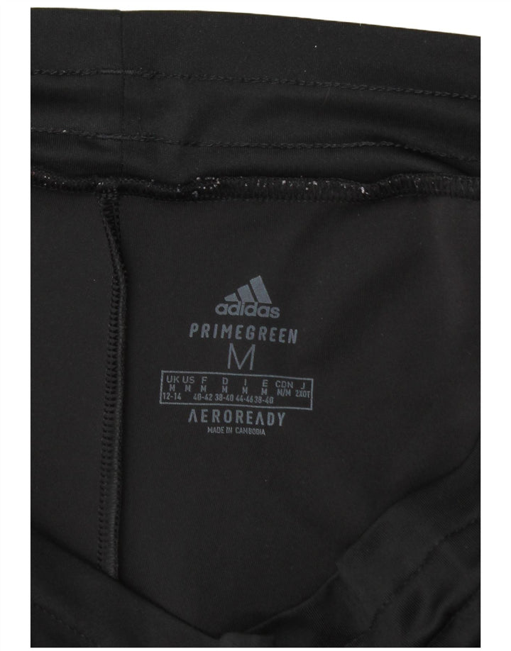 Adidas Γυναικεία φόρμα Aeroready Παντελόνι UK 12/14 Μεσαίο μαύρο πολυεστέρα