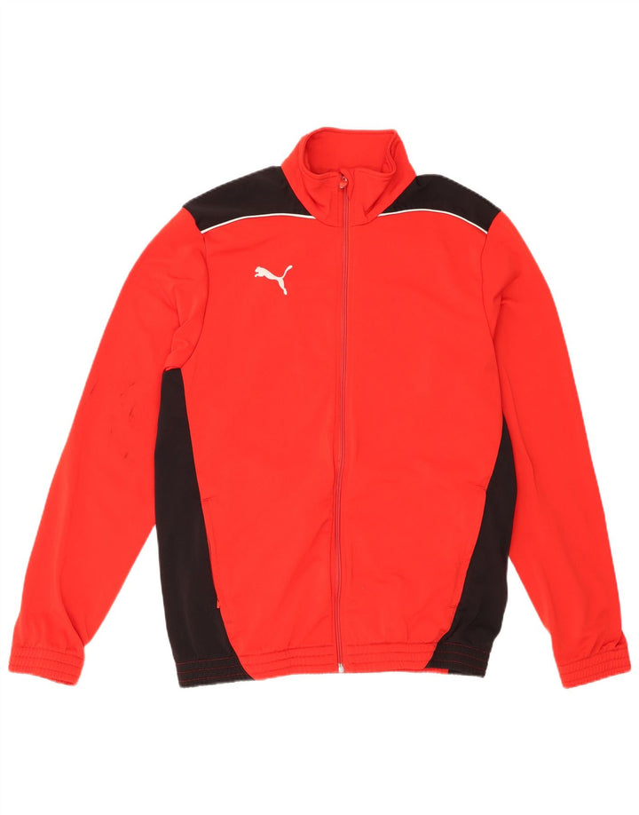Ανδρική φόρμα με γραφικά Puma Μπουφάν με μεσαίο κόκκινο χρώμα