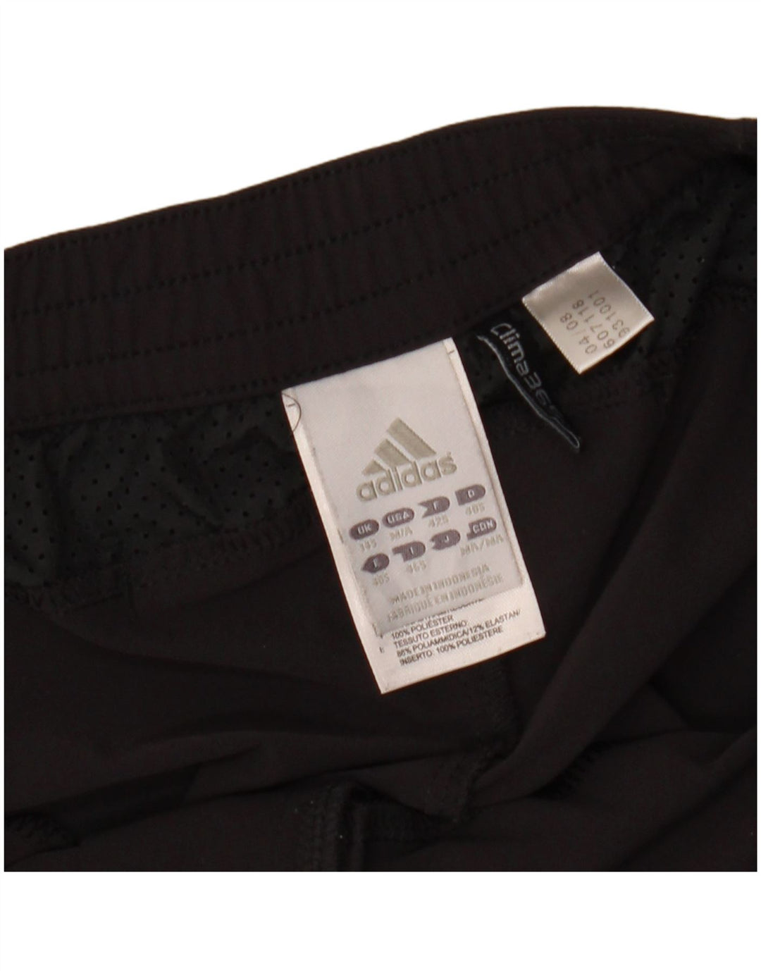 Adidas Γυναικείο Clima 365 Cargo Παντελόνι UK 14 Large W34 L31 Μαύρο νάιλον