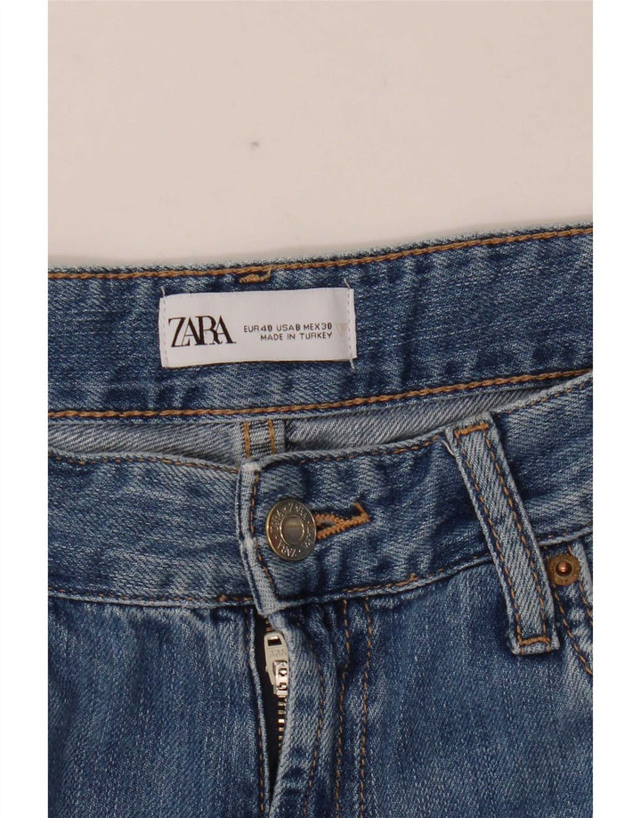 Zara Γυναικείο Loose Jeans EU 40 Medium W30 L31 Blue