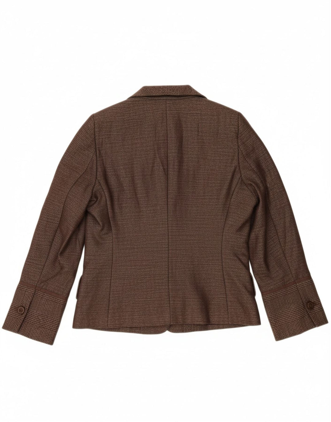 ANTONIO D'ERRICO Womens 2 Button Blazer Jacket UK 16 Large Brown Vintage Antonio D'errico and Second-Hand Antonio D'errico from Messina Hembry 
