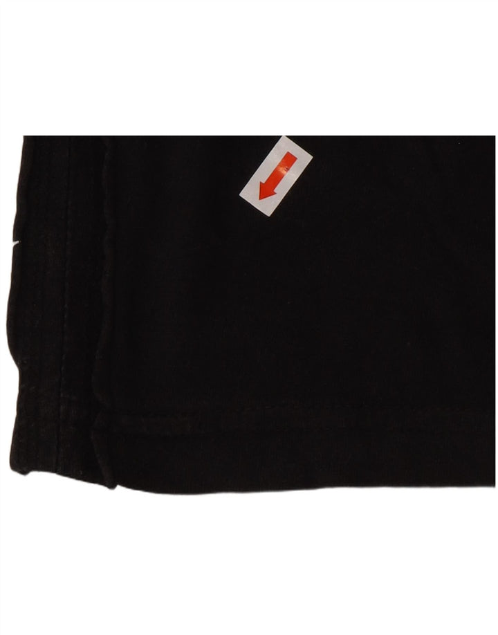 Ανδρικό γραφικό T-Shirt DESIGUAL Top Μεσαίο μαύρο βαμβακερό