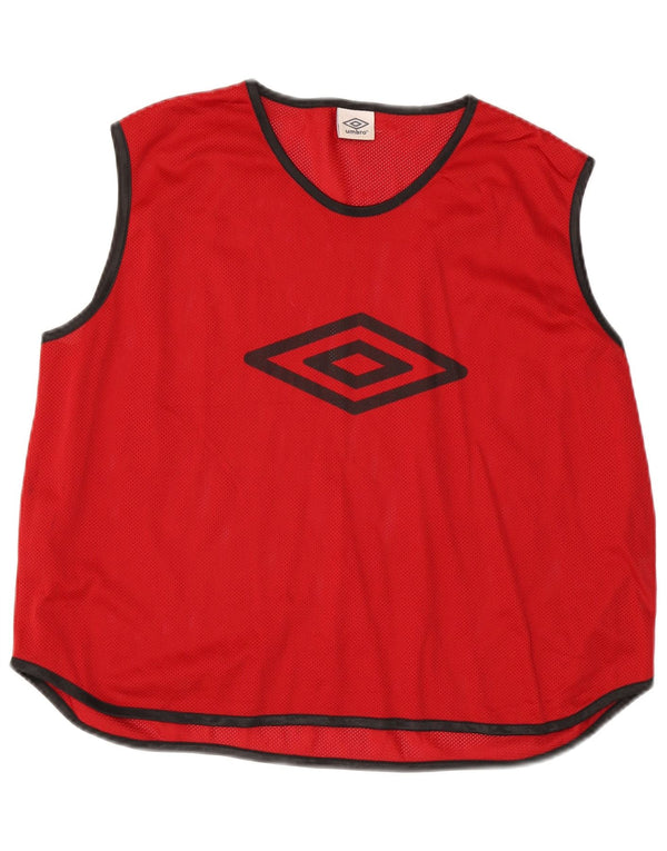 Ανδρικό γραφικό γιλέκο Umbro Top XL Red Polyester Sports
