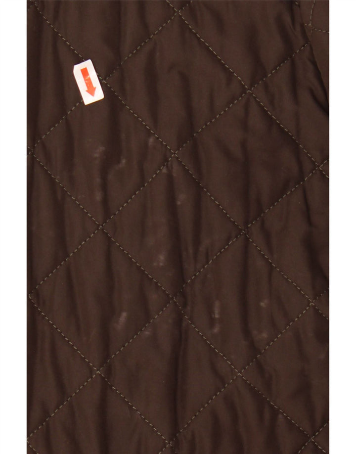 Ανδρικό καπιτονέ μπουφάν BARBOUR UK 40 Large Brown Polyester