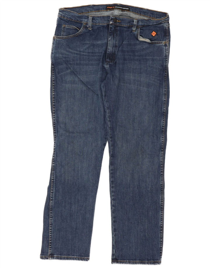 Ανδρικό τζιν Wrangler ίσιο W38 L30 Μπλε βαμβακερό