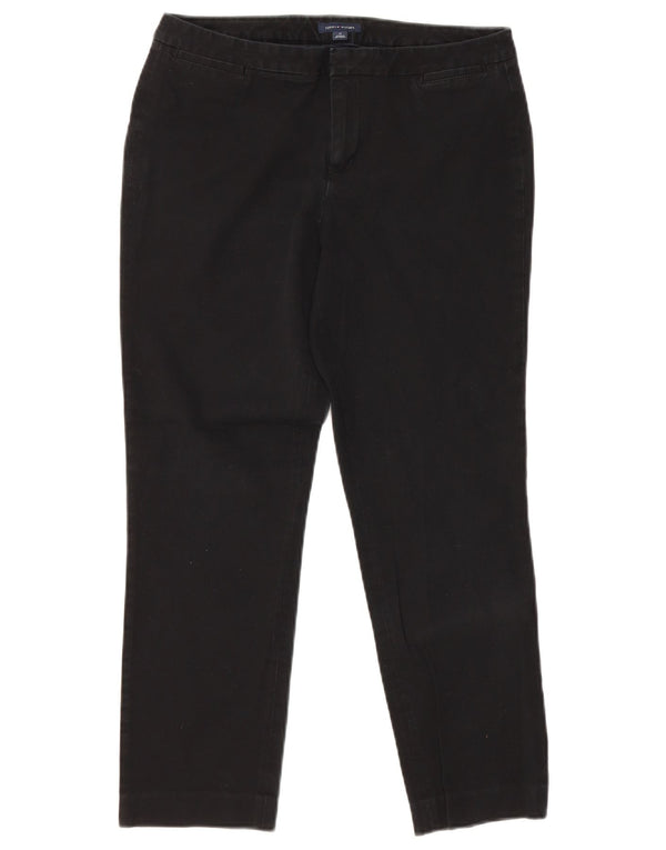 Tommy Hilfiger γυναικείο ίσιο παντελόνι Chino US 10 Large W30 L29 Μαύρο