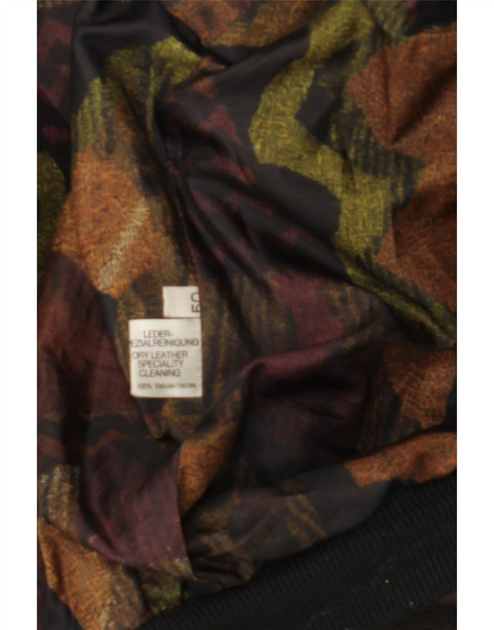 VINTAGE Ανδρικό Δερμάτινο Μπουφάν IT 50 Μεγάλο Καφέ Δερμάτινο