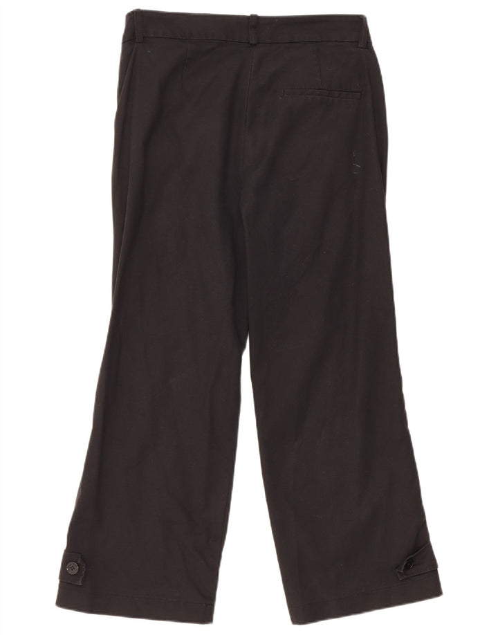 Trussardi Γυναικείο Cropped Παντελόνι W28 L23 Μαύρο