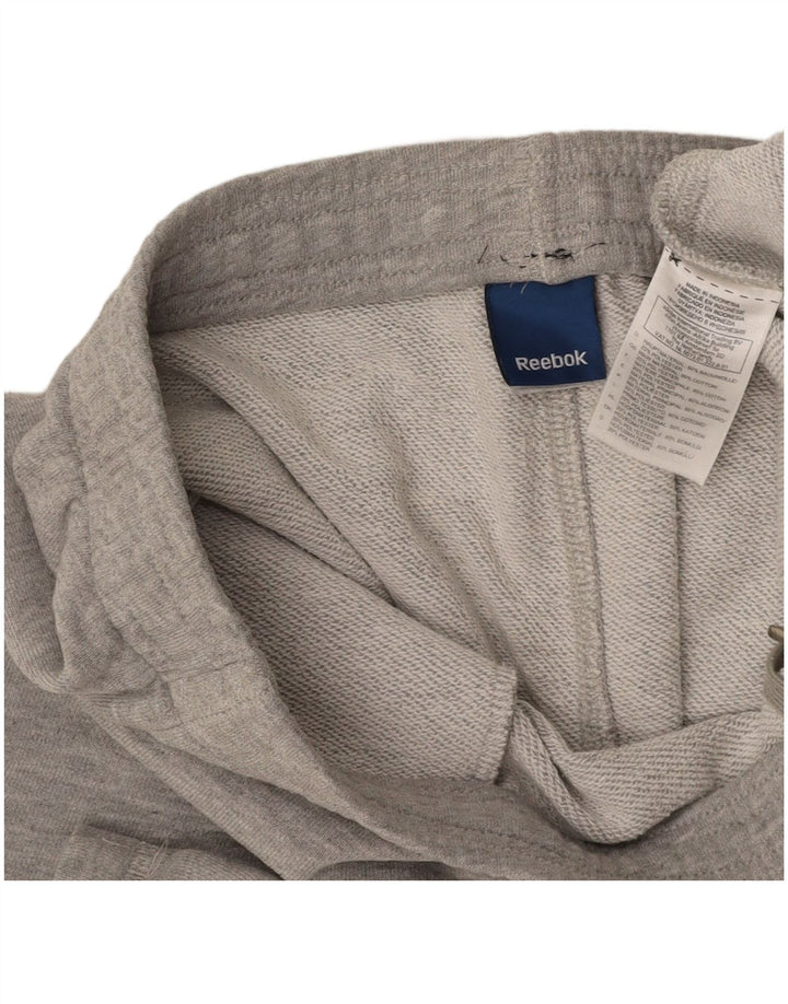 Ανδρικό αθλητικό σορτς REEBOK 2XL Γκρι βαμβακερό