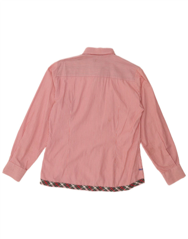 Ανδρικό πουκάμισο MARLBORO CLASSICS Slim Fit μεγάλο ροζ ρίγες