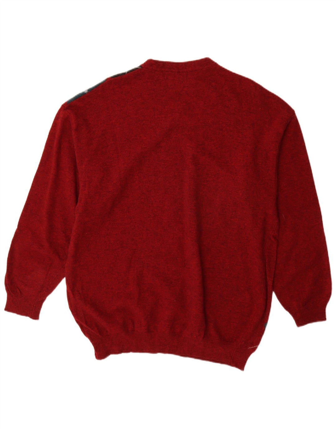 Ανδρικό πουλόβερ Rian Rucci Crew Neck Jumper IT 56 XL Red Argyle/Diamond