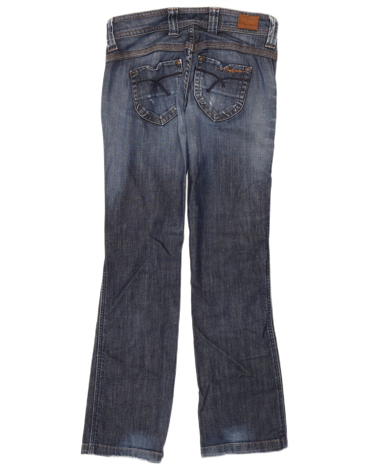 PEPE Jeans Γυναικείο Bootcut Jeans W27 L32 Μπλε βαμβακερό
