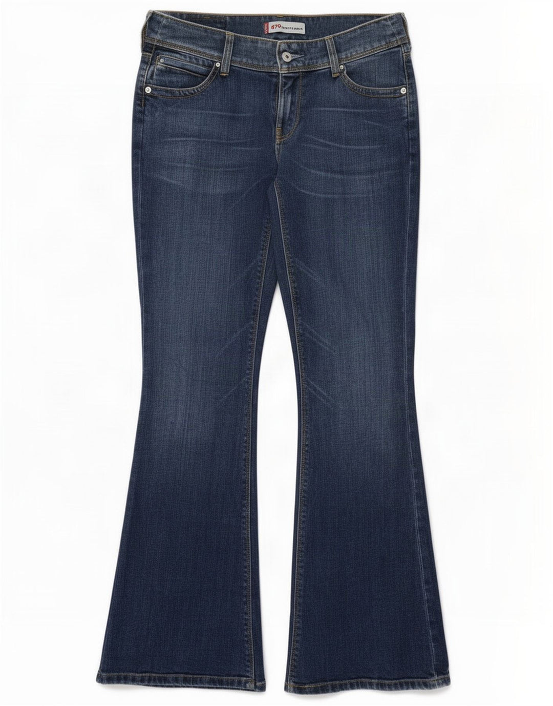 Levi's Womens 479 Booty Flared Jeans W30 L32 Μπλε βαμβακερό