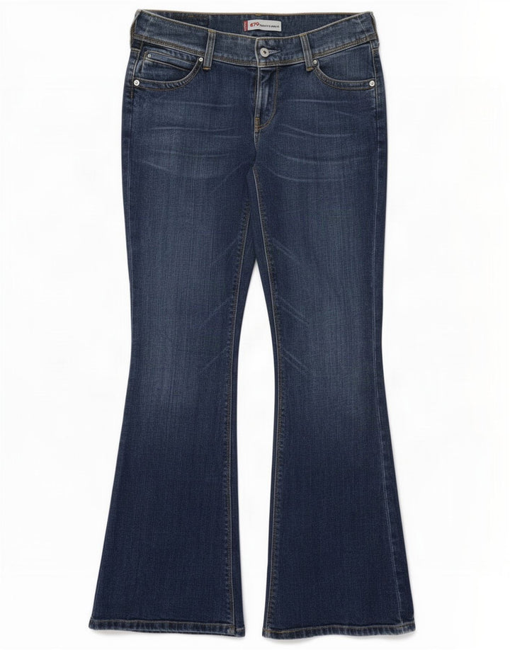 Levi's Womens 479 Booty Flared Jeans W30 L32 Μπλε βαμβακερό