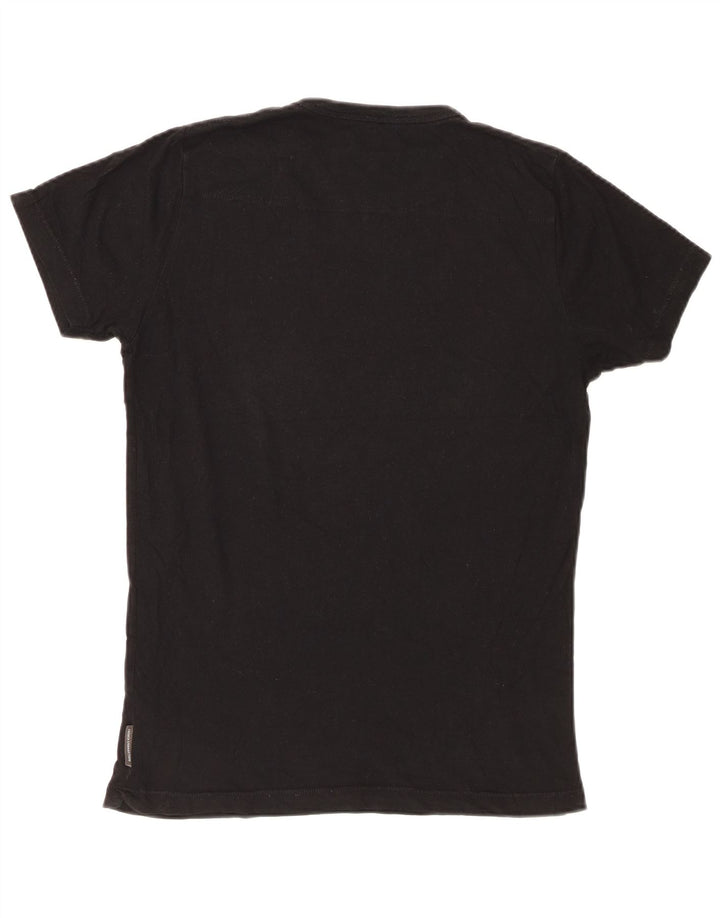 ΓΑΛΛΙΚΗ ΣΥΝΔΕΣΗ Ανδρικό T-Shirt Top XS Μαύρο