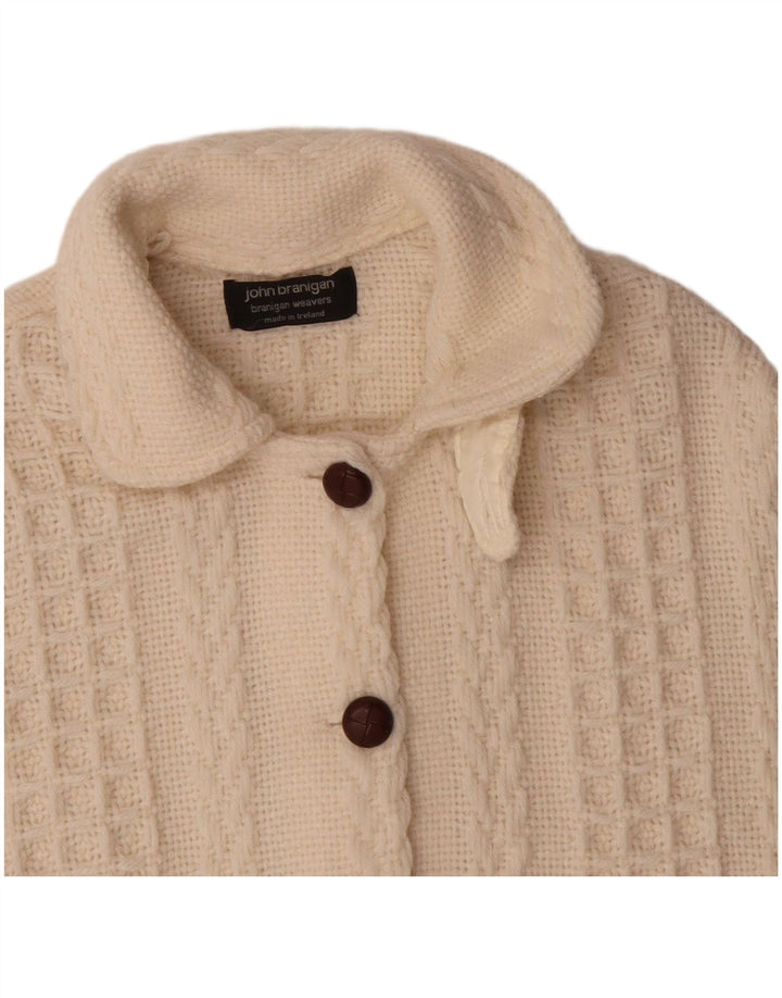 JOHN BRANIGAN Γυναικείο Poncho Jumper One Size Off White