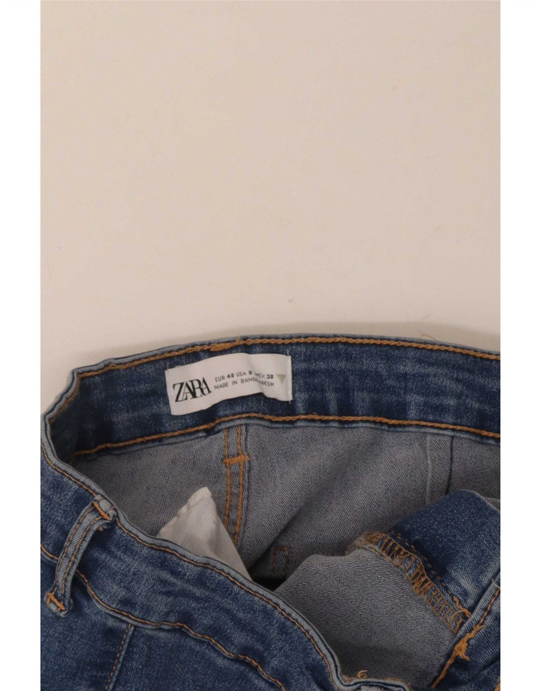 Zara Γυναικείο Skinny Jeans EU 40 Medium W30 L29 Blue