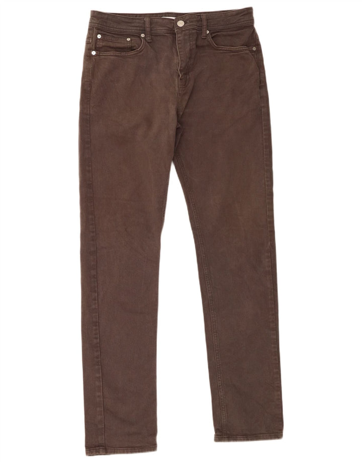 Ανδρικό τζιν Reiss Slim W32 L32 Γκρι βαμβακερό
