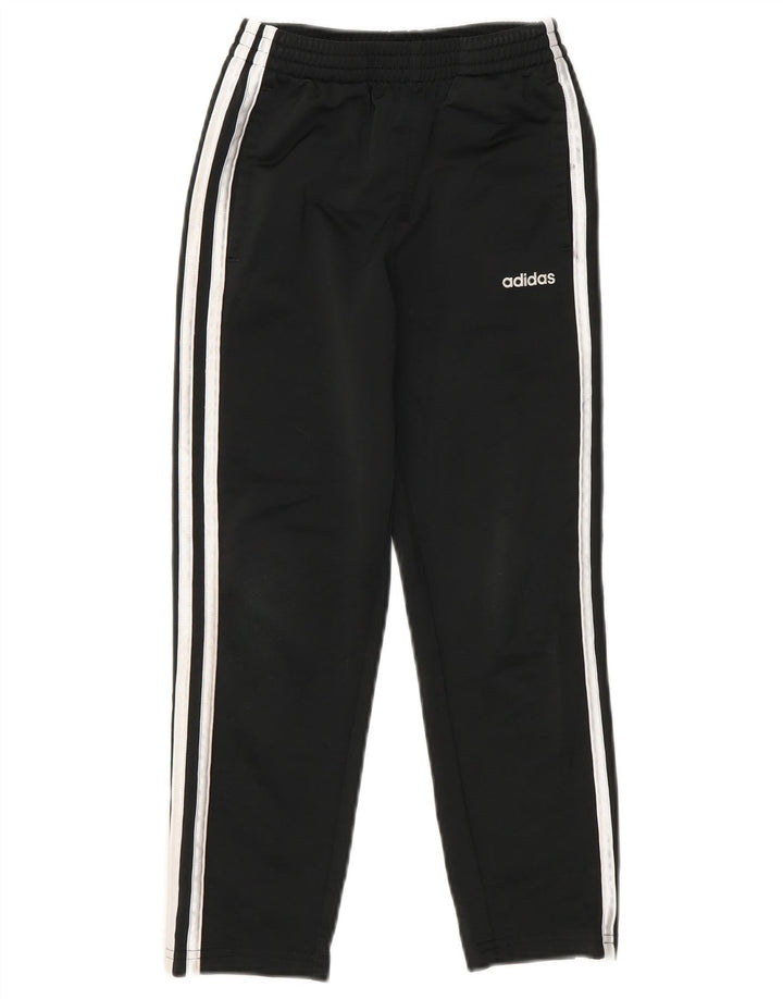 Παντελόνι αθλητικής φόρμας Adidas Boys 5-6 ετών Μαύρο Πολυεστέρα