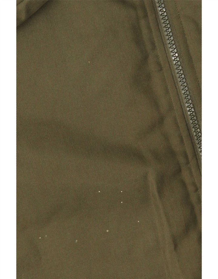 Kappa Ανδρικό μπουφάν με επένδυση UK 38 Medium Khaki Colorblock Polyester