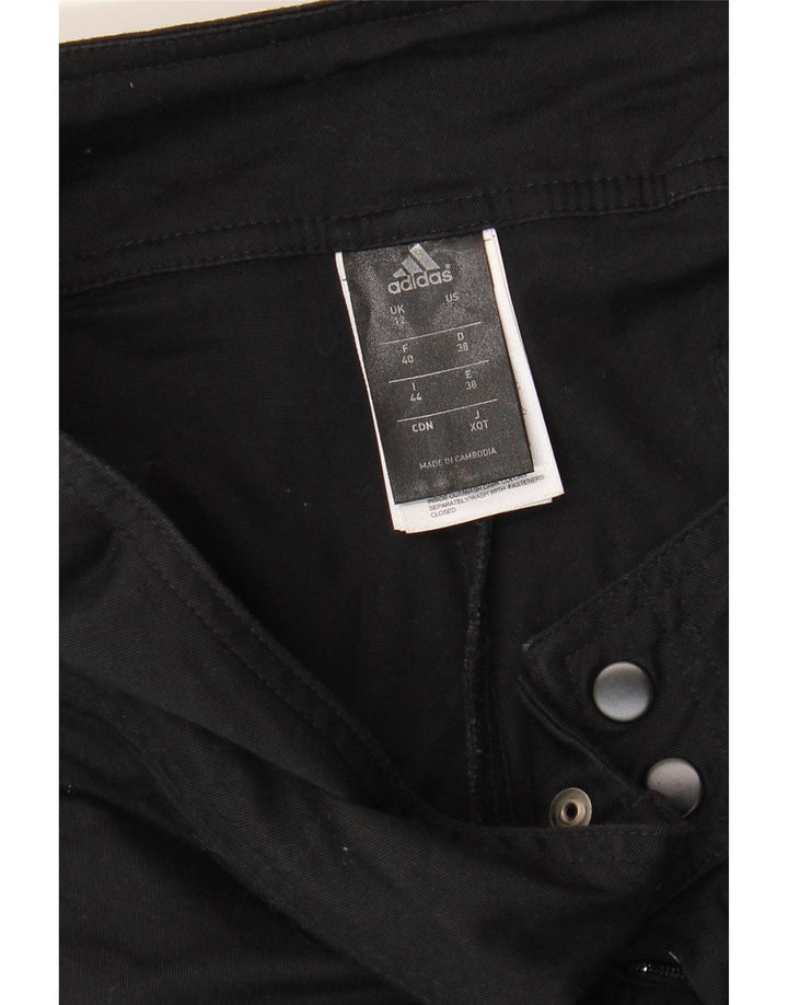 Γυναικείο ADIDAS Climalite Casual Παντελόνι UK 12 Medium W32 L30 Μαύρο