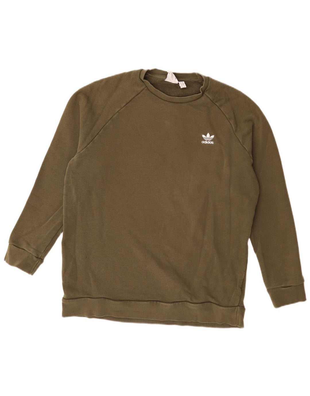 Ανδρικό φούτερ Adidas Jumper Μεγάλο Χακί Βαμβακερό
