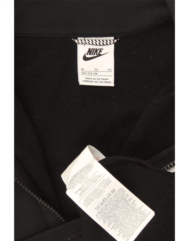 Μπουφάν Nike Boys Graphic αθλητική φόρμα 13-14 ετών XL μαύρο πολυεστέρα