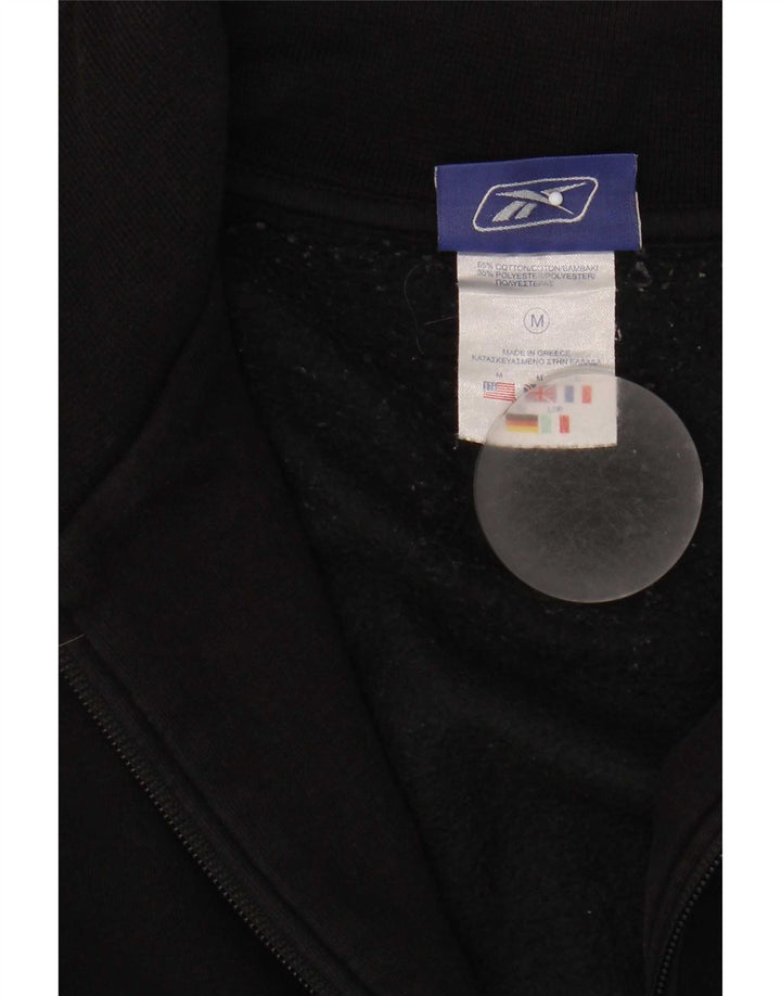 Ανδρική φόρμα Reebok Top Jacket Μεσαίο μαύρο βαμβακερό
