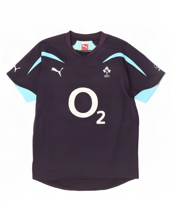 Ανδρικό γραφικό μπλουζάκι Puma Ανδρικό Ireland Top XL Navy Blue Colourblock