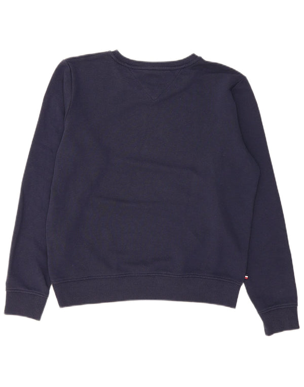 Γυναικεία φούτερ Tommy Hilfiger Graphic Jumper UK 14 Medium Navy Blue