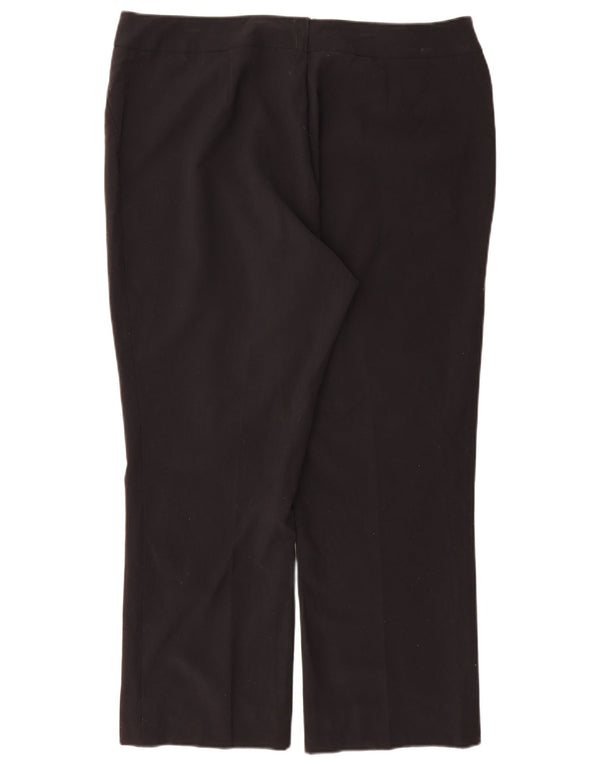 Marks & Spencer Γυναικείο ίσιο παντελόνι Chino UK 18 XL W36 L27 μαύρο