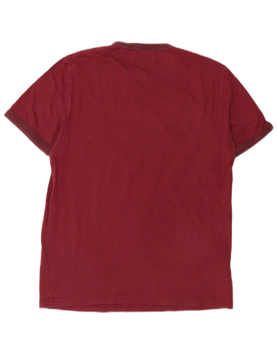 Fred Perry Ανδρικό T-Shirt Top από μεσαίο μπορντό βαμβάκι
