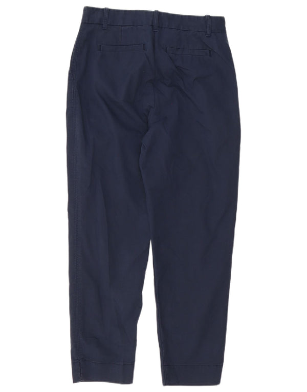 Marks & Spencer Γυναικείο κωνικό παντελόνι Chino UK 8 Small W28 L26 Navy Blue