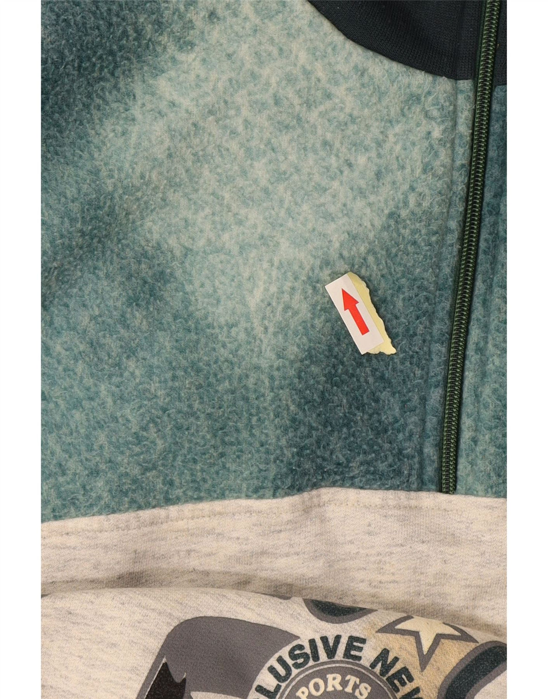 Ανδρικό φούτερ με φερμουάρ EXTE με μεγάλο γκρι χρώμα