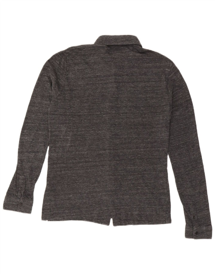 Ανδρικό πουκάμισο Reiss, βαμβακερό μεσαίο γκρι
