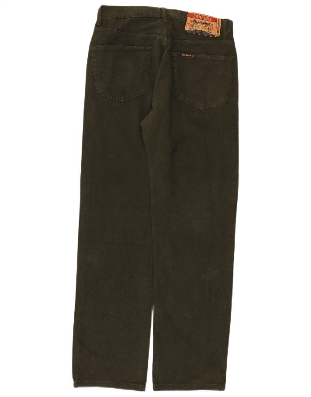 CARRERA Ανδρικό τζιν ίσιο IT 48 Medium W30 L31 Χακί βαμβακερό