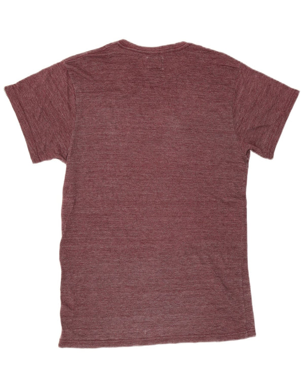 Ανδρικό γραφικό T-Shirt Vans Top Small Burgundy Flecked