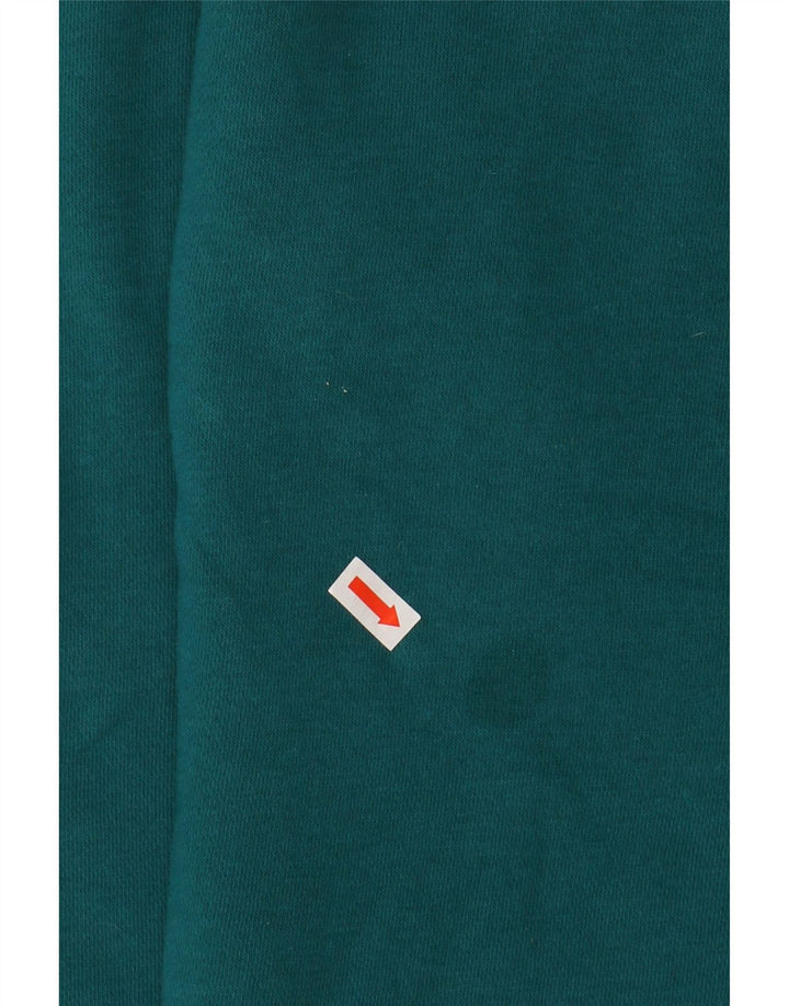 Γυναικεία αθλητική φόρμα NIKE Παντελόνι Joggers UK 12 Μεσαίο πράσινο βαμβακερό