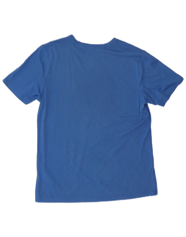 Μπλουζάκι Nike Boys Dri Fit Graphic T-shirt 15-16 ετών XL μπλε βαμβακερό