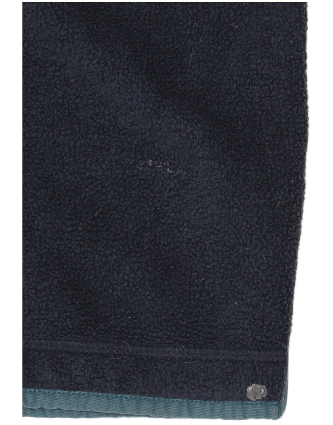Χοντρό πρόσωπο για αγόρια με φερμουάρ Fleece Jumper 10-11 ετών Navy Blue Polyester